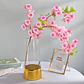 200 Uds. Cabezas de flores de cerezo artificiales flores de melocotón de seda cabezas de flores de imitación para decoración DIY de fiesta centros de mesa de boda para el hogar - Miniatura 6