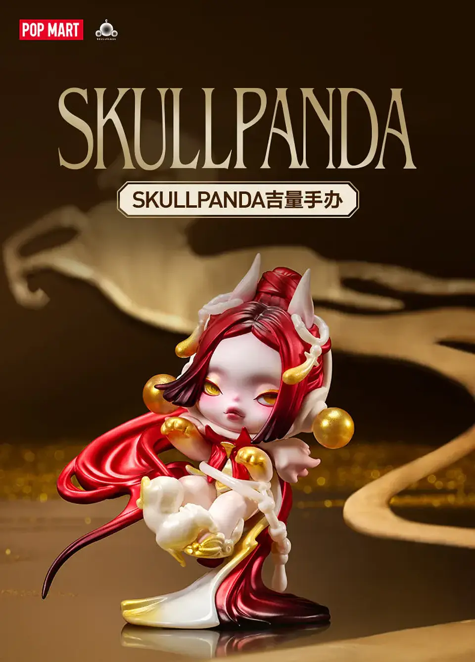 POP MART SKULLPANDA Ji, Serie de Modelos a Escala, Caja Misteriosa Sorpresa, Figuras Decorativas para el Hogar 8