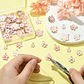 Abalorios de flor de cerezo para fabricación de joyas, 60 piezas, 12 estilos, serie rosa, primavera y verano - Miniatura 4
