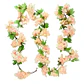 Flores de cerezo artificiales de 2,2 m, enredaderas, flores de seda, guirnalda colgante de ratán Sakura, decoración del jardín del hogar para fiesta de boda - Miniatura 10
