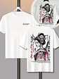 Camiseta de Verano 2026 con Diseño de Flores de Cerezo, Camiseta Moderna para Hombre y Mujer, Cuello Redondo, Estampada, de Algodón - Miniatura 8