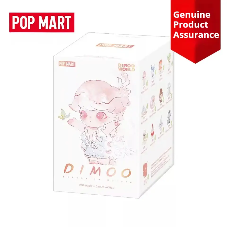 Caja ciega genuina de la serie POP MART DIMOO con forma Natural, juguetes de moda, regalo sorpresa, adorno de escritorio, muñecas, regalos del festival 15