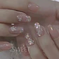 6 rejillas Sakura flor pétalo Chip lentejuelas para uñas flores de cerezo pegatinas brillantes primavera decoración holográfica japonesa escamas SAS128 - Miniatura 14