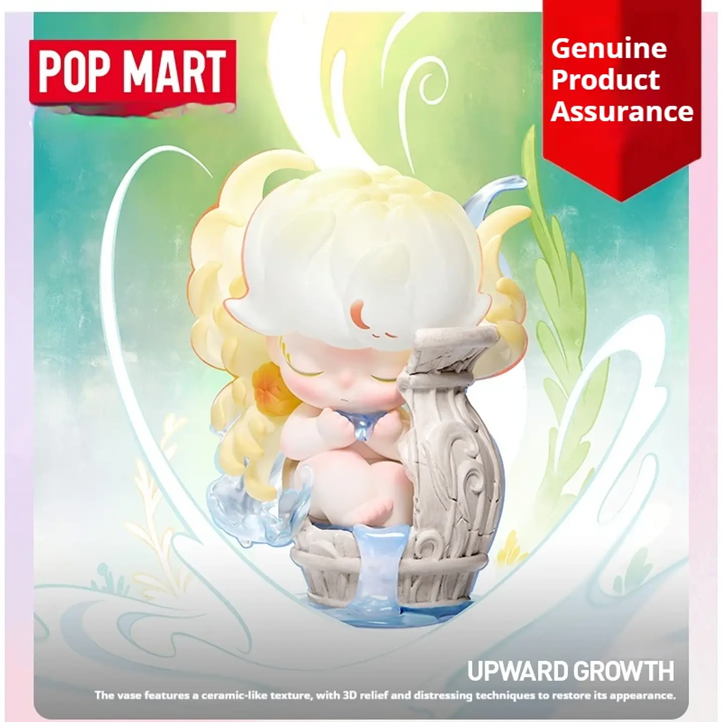 Caja ciega genuina de la serie POP MART DIMOO con forma Natural, juguetes de moda, regalo sorpresa, adorno de escritorio, muñecas, regalos del festival 18