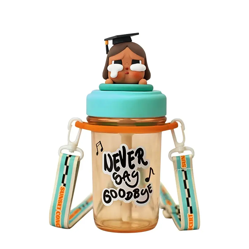 POP MART DIMOO CRYBABY Lububu Hirono Starfy Taza de Cerámica Serie Blind Box Taza de Café Portátil de Dibujos Animados Regalo Sorpresa para Niñas 15