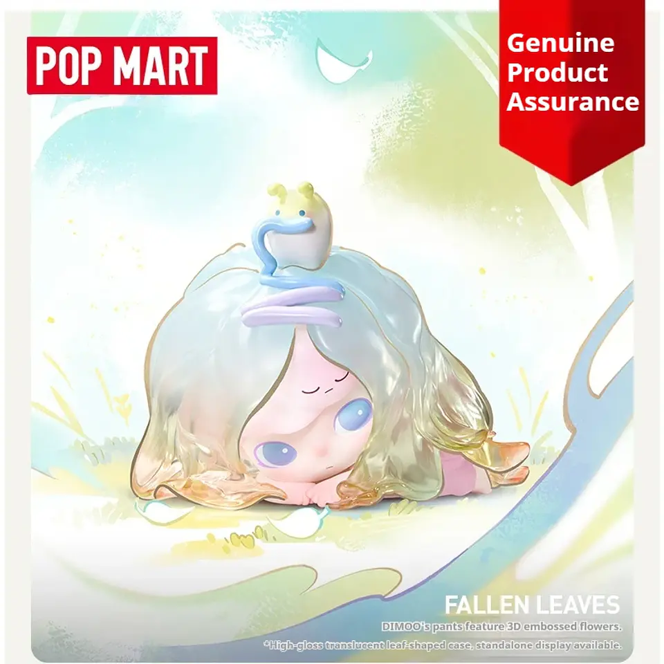 Caja ciega genuina de la serie POP MART DIMOO con forma Natural, juguetes de moda, regalo sorpresa, adorno de escritorio, muñecas, regalos del festival 23