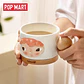POP MART DIMOO CRYBABY Lububu Hirono Starfy Taza de Cerámica Serie Blind Box Taza de Café Portátil de Dibujos Animados Regalo Sorpresa para Niñas - Miniatura 21