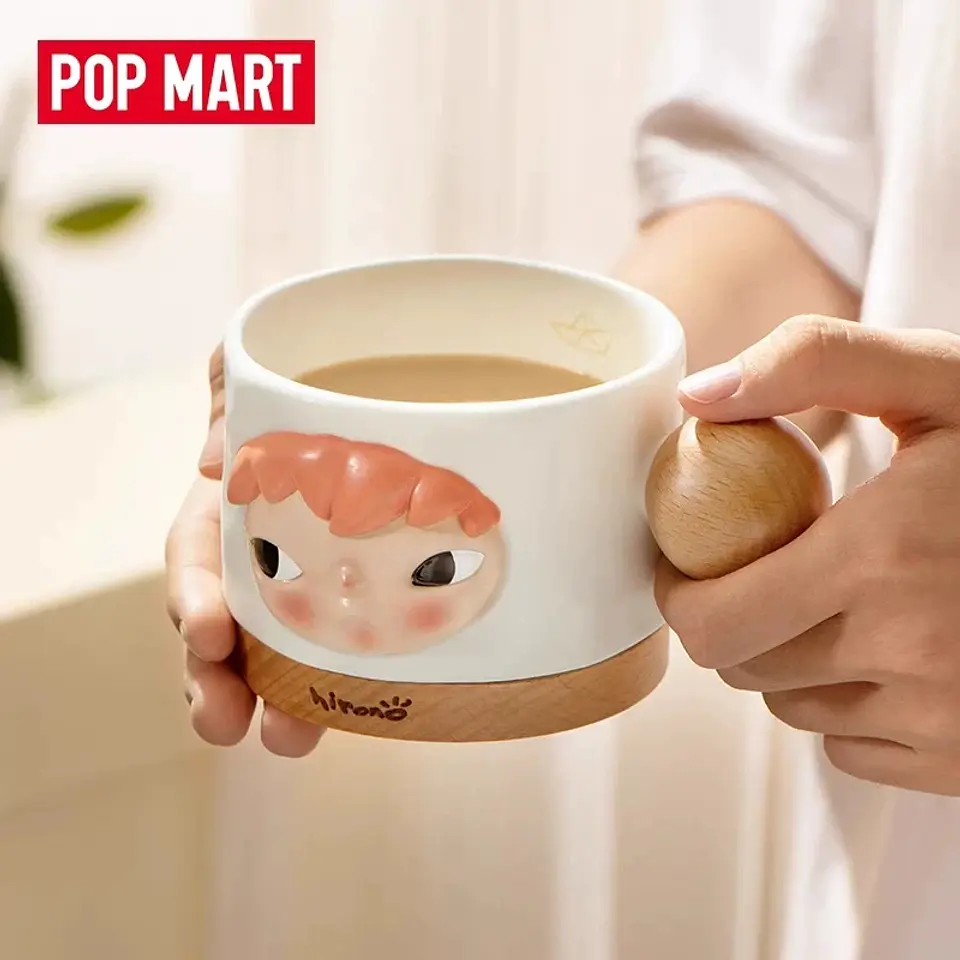 POP MART DIMOO CRYBABY Lububu Hirono Starfy Taza de Cerámica Serie Blind Box Taza de Café Portátil de Dibujos Animados Regalo Sorpresa para Niñas 21