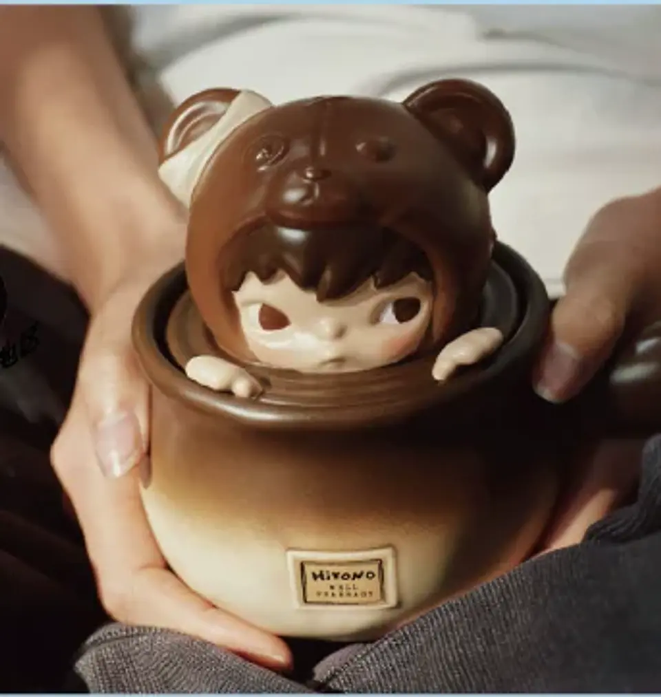 POP MART DIMOO CRYBABY Lububu Hirono Starfy Taza de Cerámica Serie Blind Box Taza de Café Portátil de Dibujos Animados Regalo Sorpresa para Niñas 22