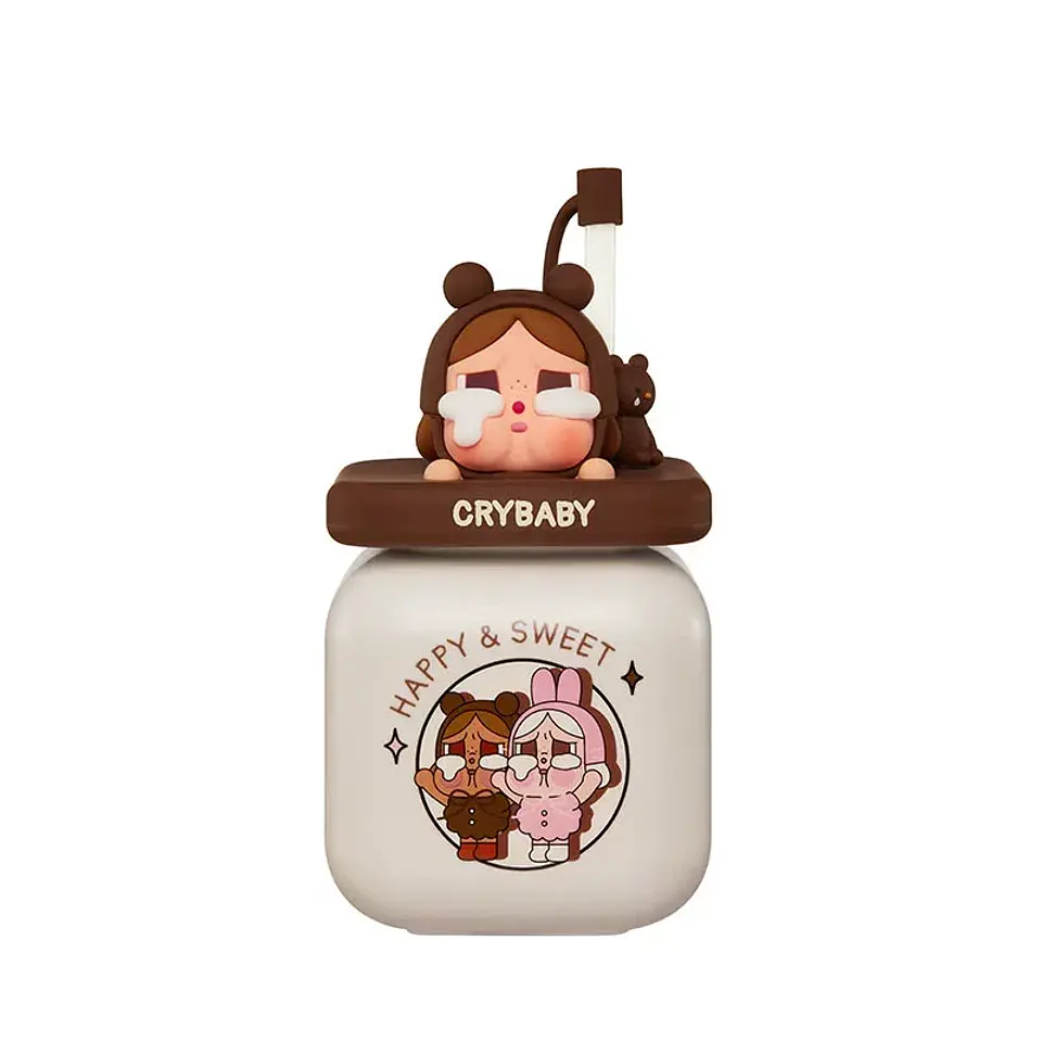 POP MART DIMOO CRYBABY Lububu Hirono Starfy Taza de Cerámica Serie Blind Box Taza de Café Portátil de Dibujos Animados Regalo Sorpresa para Niñas 26