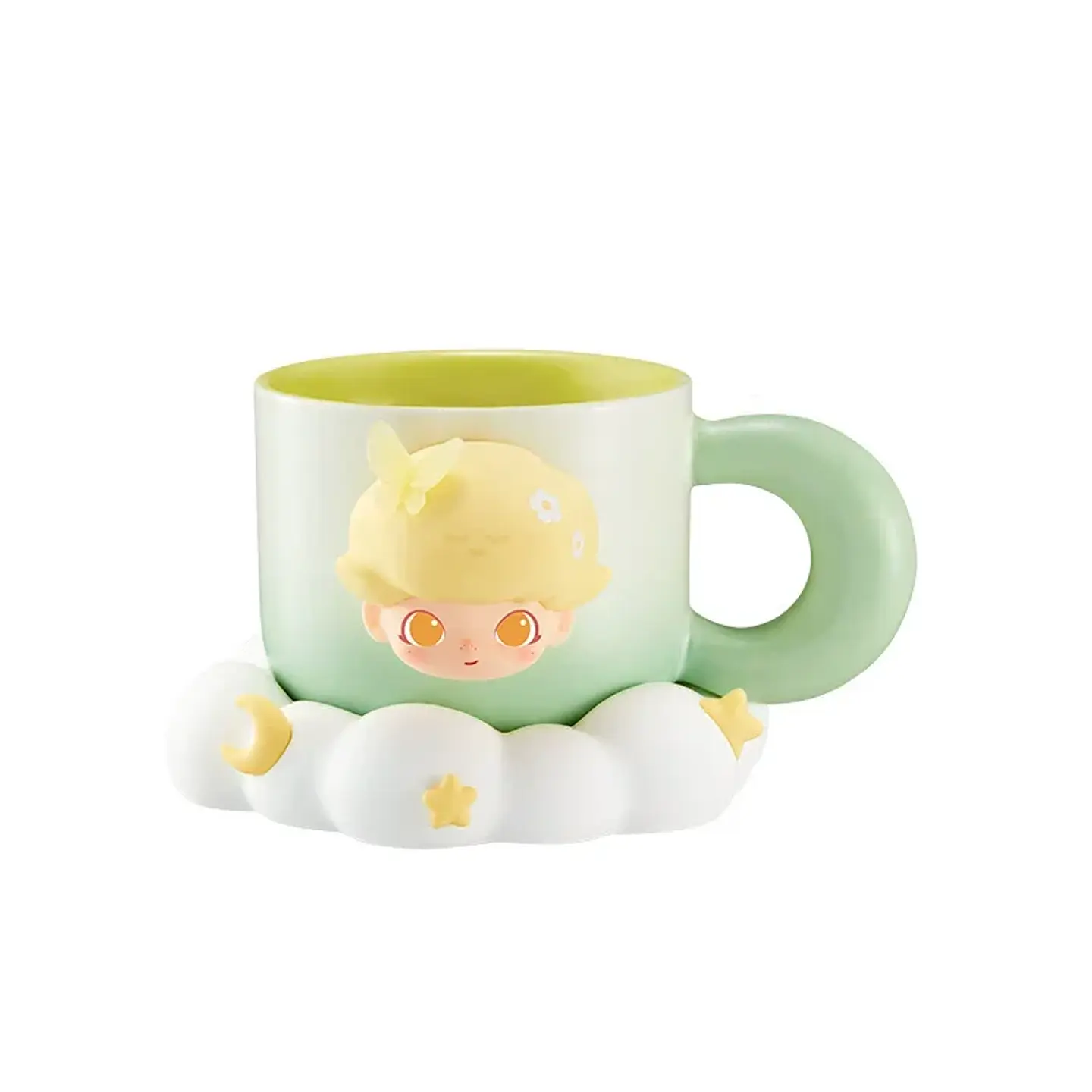 POP MART DIMOO CRYBABY Lububu Hirono Starfy Taza de Cerámica Serie Blind Box Taza de Café Portátil de Dibujos Animados Regalo Sorpresa para Niñas 29