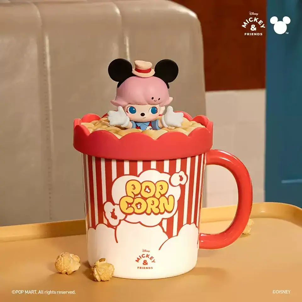 POP MART DIMOO CRYBABY Lububu Hirono Starfy Taza de Cerámica Serie Blind Box Taza de Café Portátil de Dibujos Animados Regalo Sorpresa para Niñas 34
