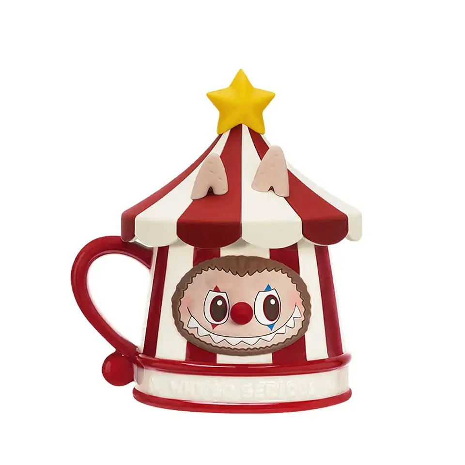 POP MART DIMOO CRYBABY Lububu Hirono Starfy Taza de Cerámica Serie Blind Box Taza de Café Portátil de Dibujos Animados Regalo Sorpresa para Niñas 36