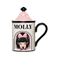 POP MART DIMOO CRYBABY Lububu Hirono Starfy Taza de Cerámica Serie Blind Box Taza de Café Portátil de Dibujos Animados Regalo Sorpresa para Niñas - Miniatura 39