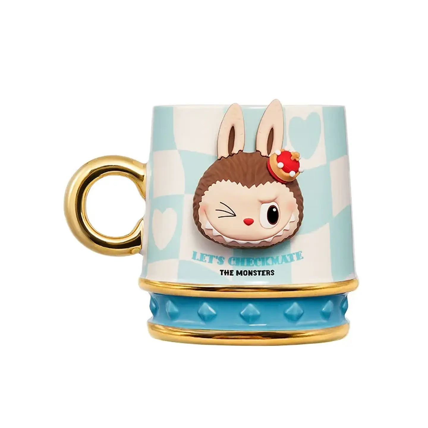 POP MART DIMOO CRYBABY Lububu Hirono Starfy Taza de Cerámica Serie Blind Box Taza de Café Portátil de Dibujos Animados Regalo Sorpresa para Niñas 43