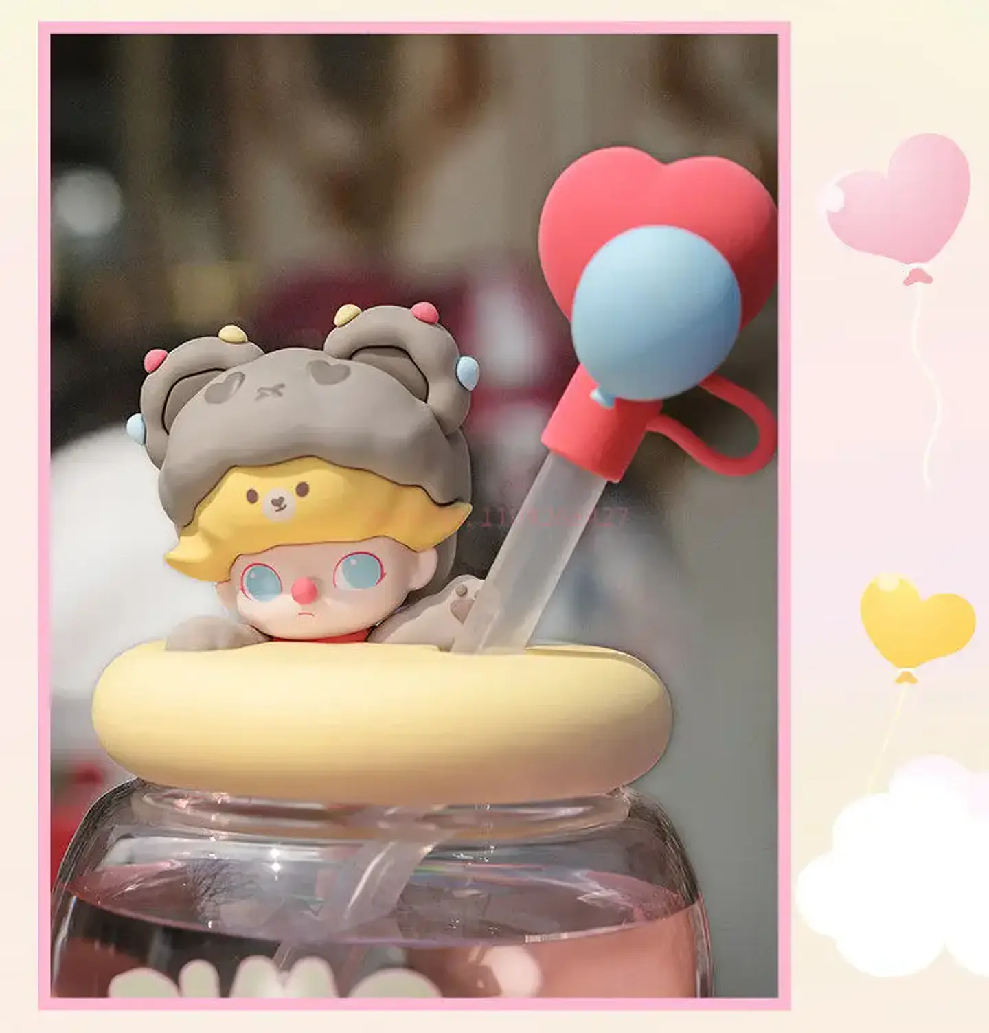 POP MART DIMOO CRYBABY Lububu Hirono Starfy Taza de Cerámica Serie Blind Box Taza de Café Portátil de Dibujos Animados Regalo Sorpresa para Niñas 53