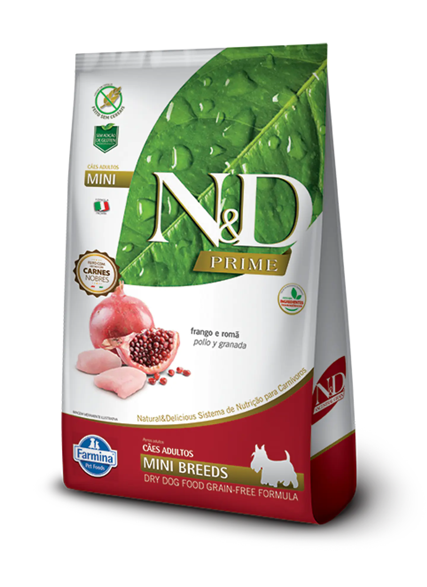 N&D PRIME PERRO ADULTO RAZA PEQUEÑA POLLO 2,5K 1