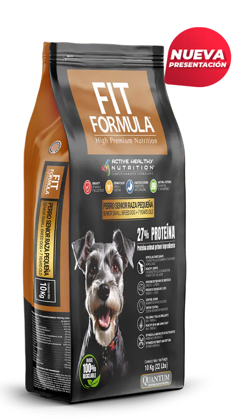FIT FORMULA SENIOR RAZA PEQUEÑA 10 KG
