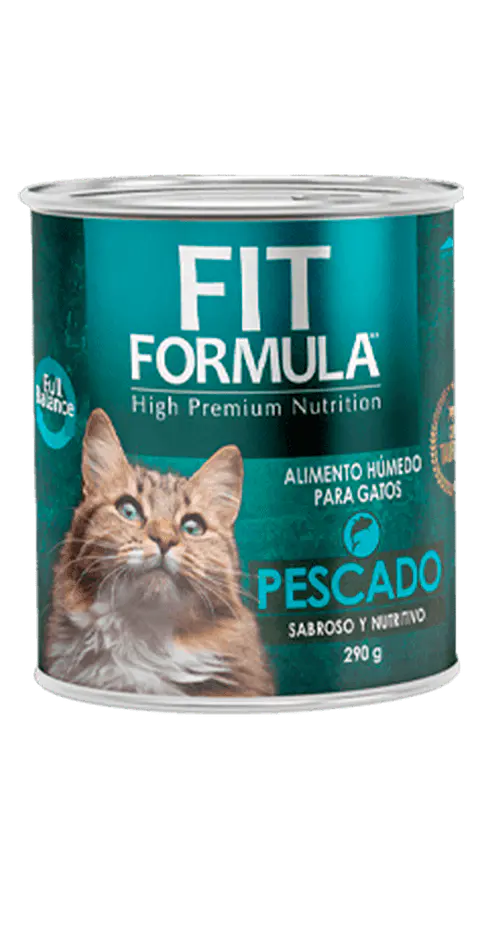 FIT FORMULA LATA PESCADO GATO 280G