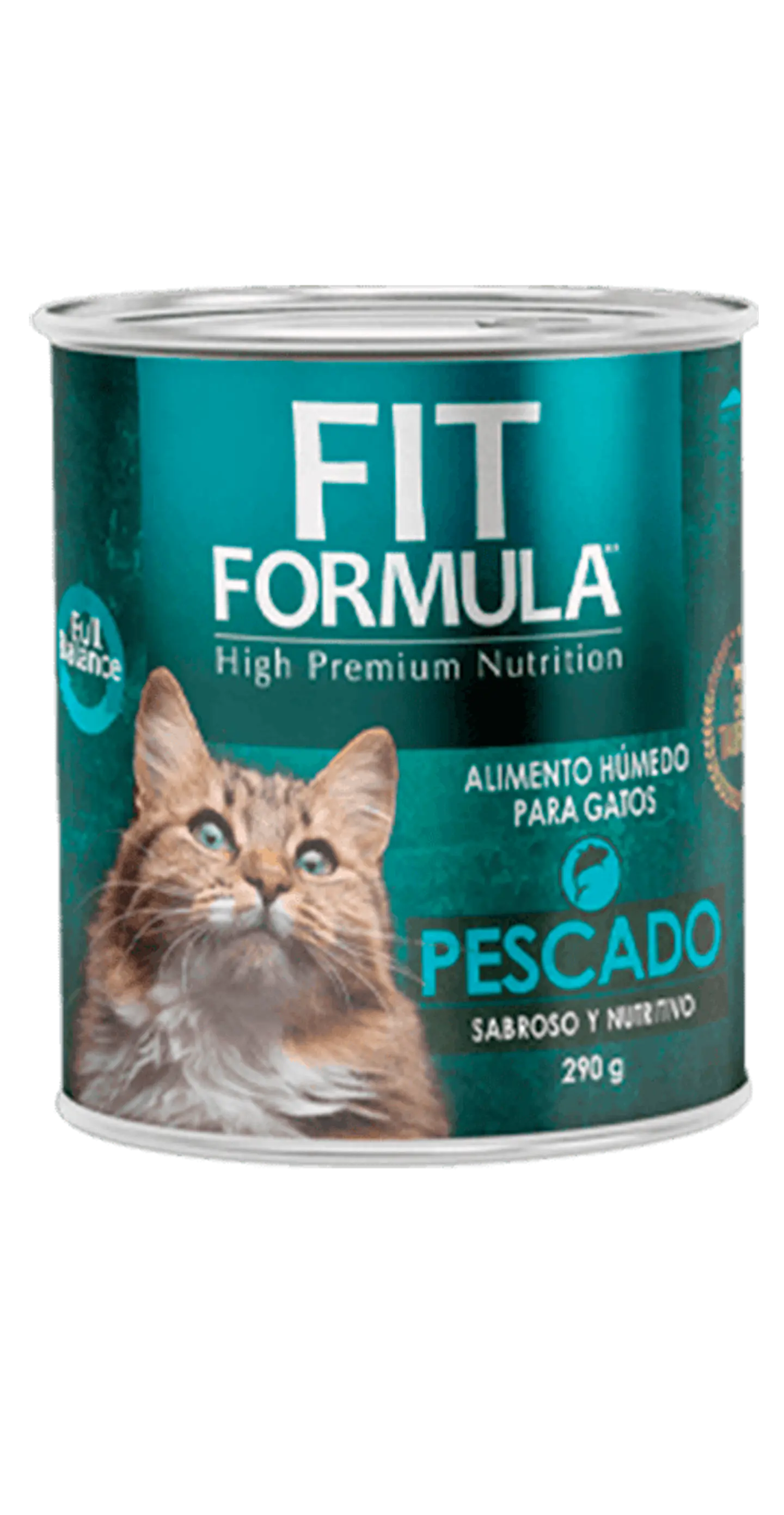 FIT FORMULA LATA PESCADO GATO 280G 1