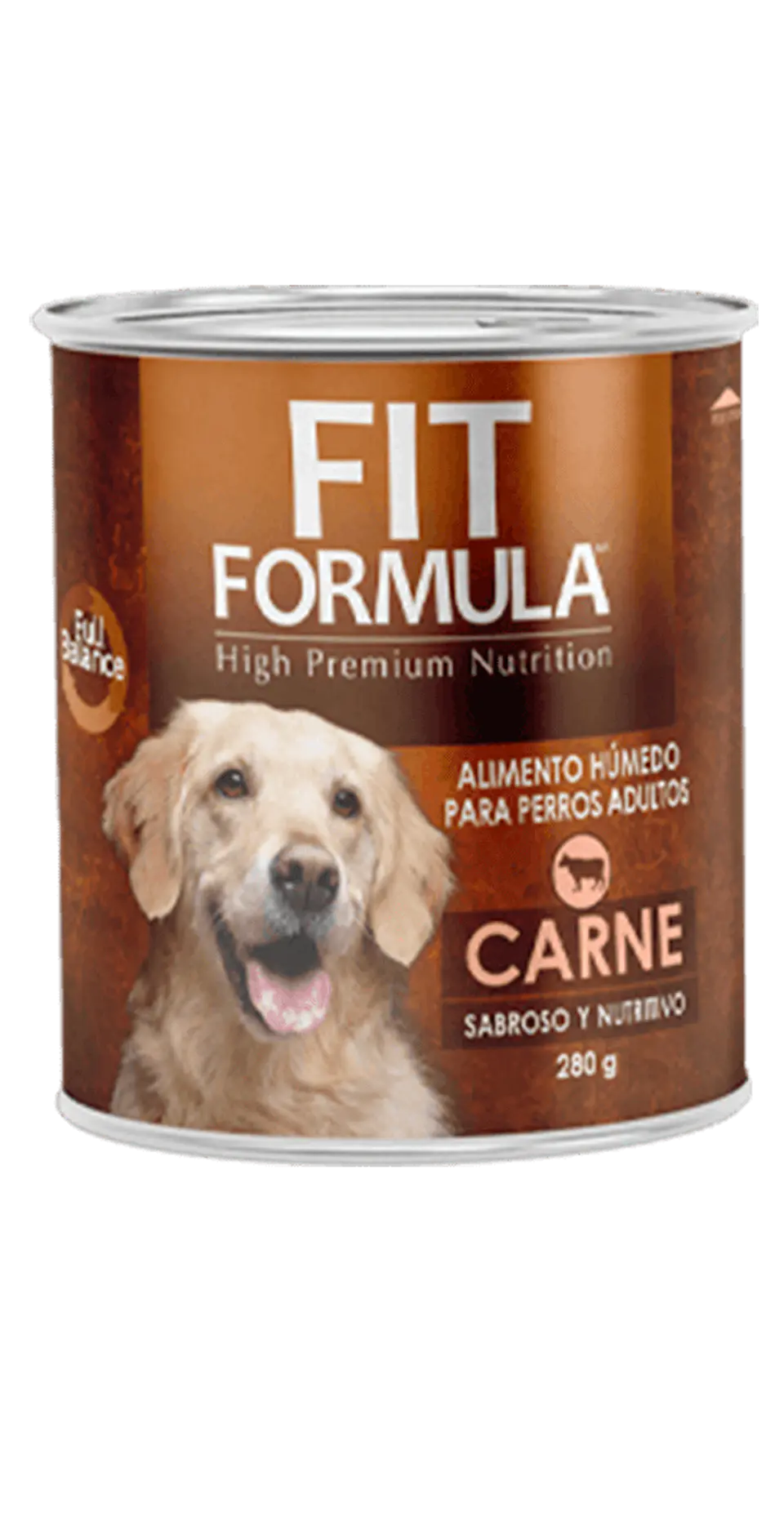 FIT LATA CARNE PERRO 280G 1