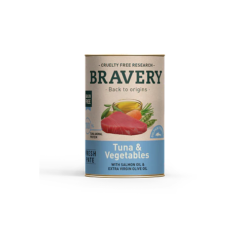 BRAVERY TUNA VEGETALES 290 GR
