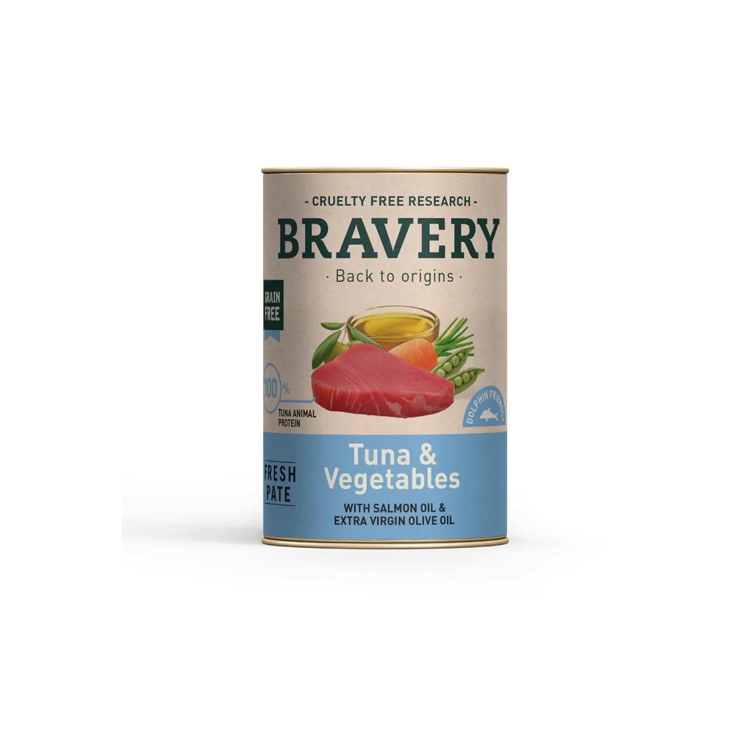 BRAVERY TUNA VEGETALES 290 GR 1