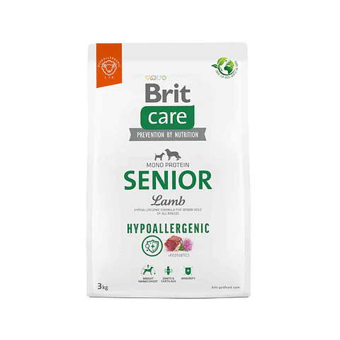 BRIT CARE SENIOR LAMB 3 KG