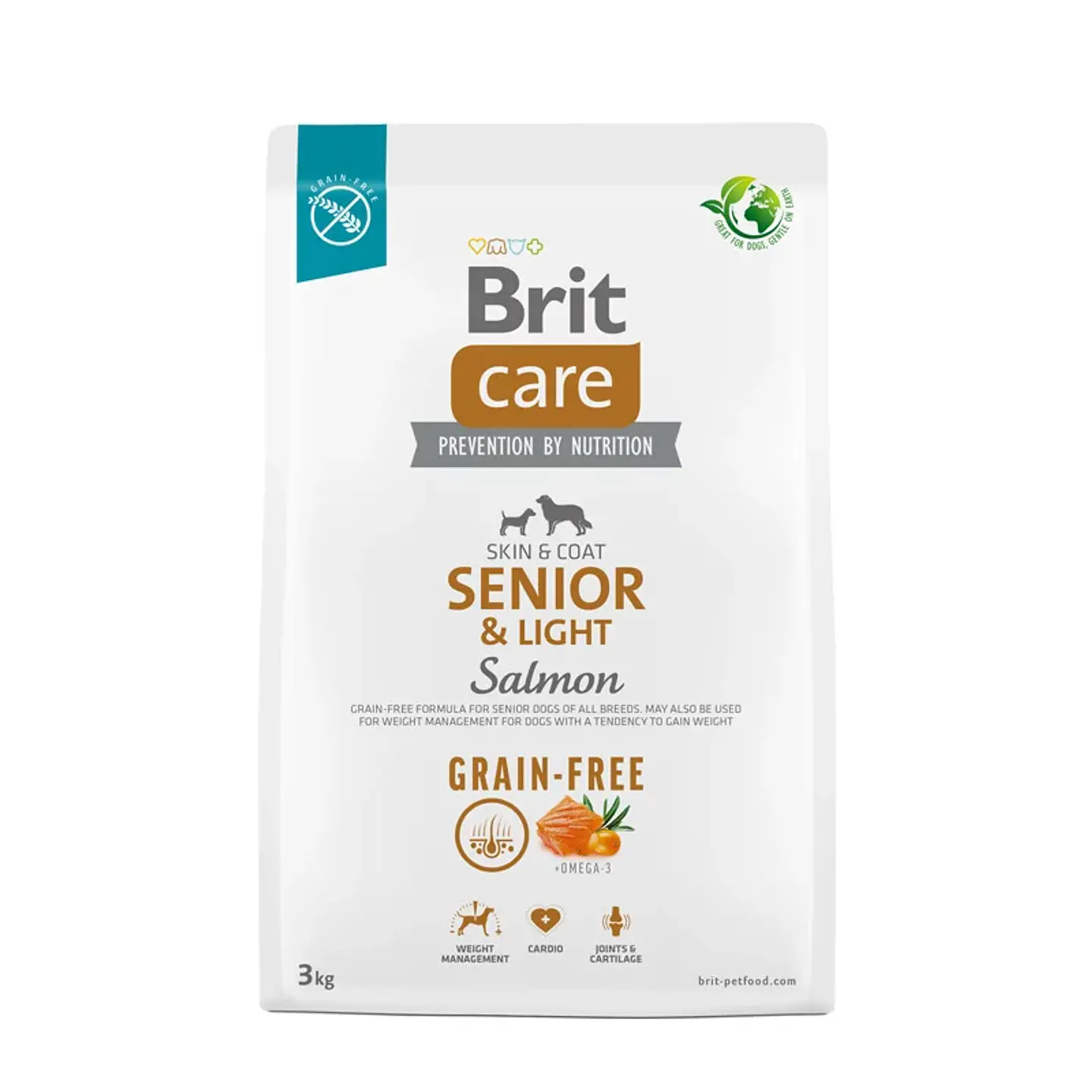 BRIT CARE SENIOR LIGHT SALMON 3 KG 1