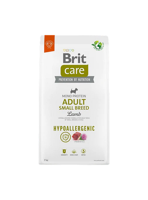 BRIT CARE ADULT SMALL LAMB 7,5 KG