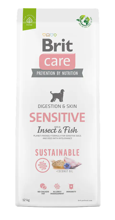 BRIT CARE INSECT & FISH SENSITIVE 12 KG