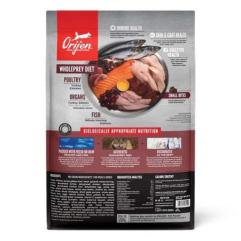 ORIJEN SMALL BREDDS 4.5KG 