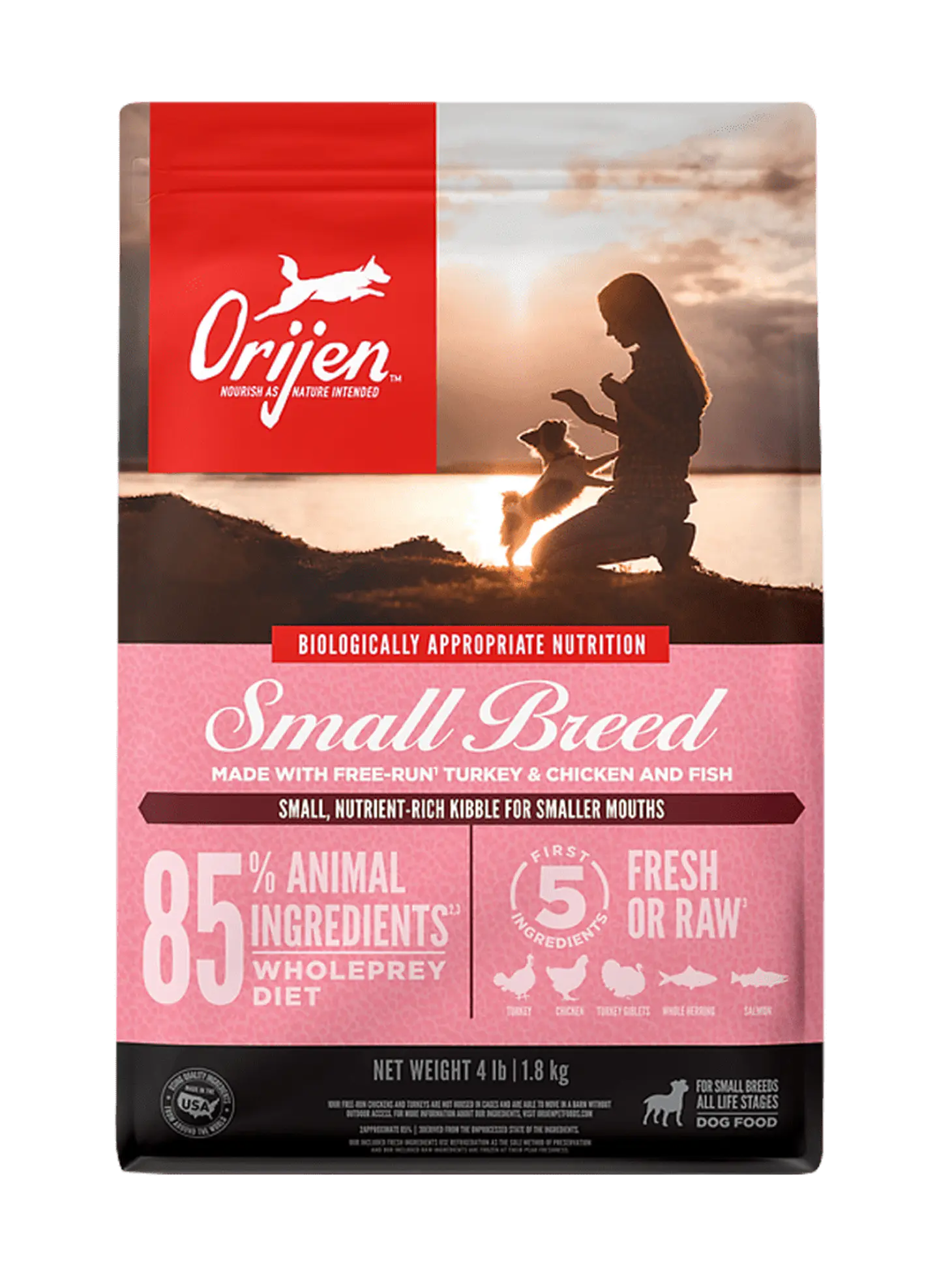 ORIJEN SMALL BREDDS 1.8KG  1