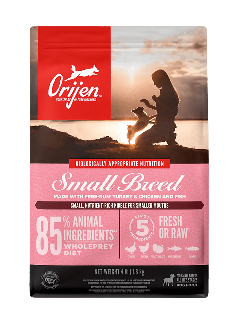 ORIJEN SMALL BREDDS 1.8KG  1