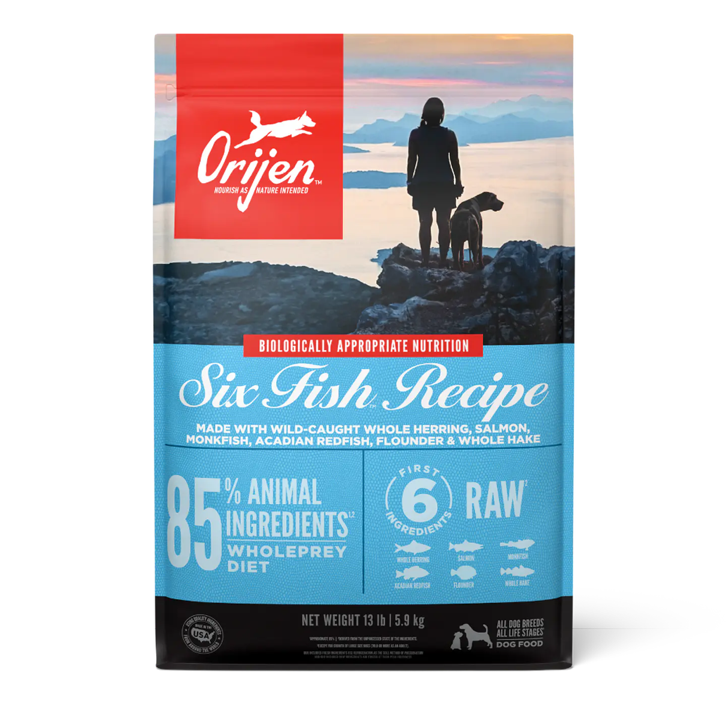 ORIJEN SIX FISH RECIPE 5.9 KG 1