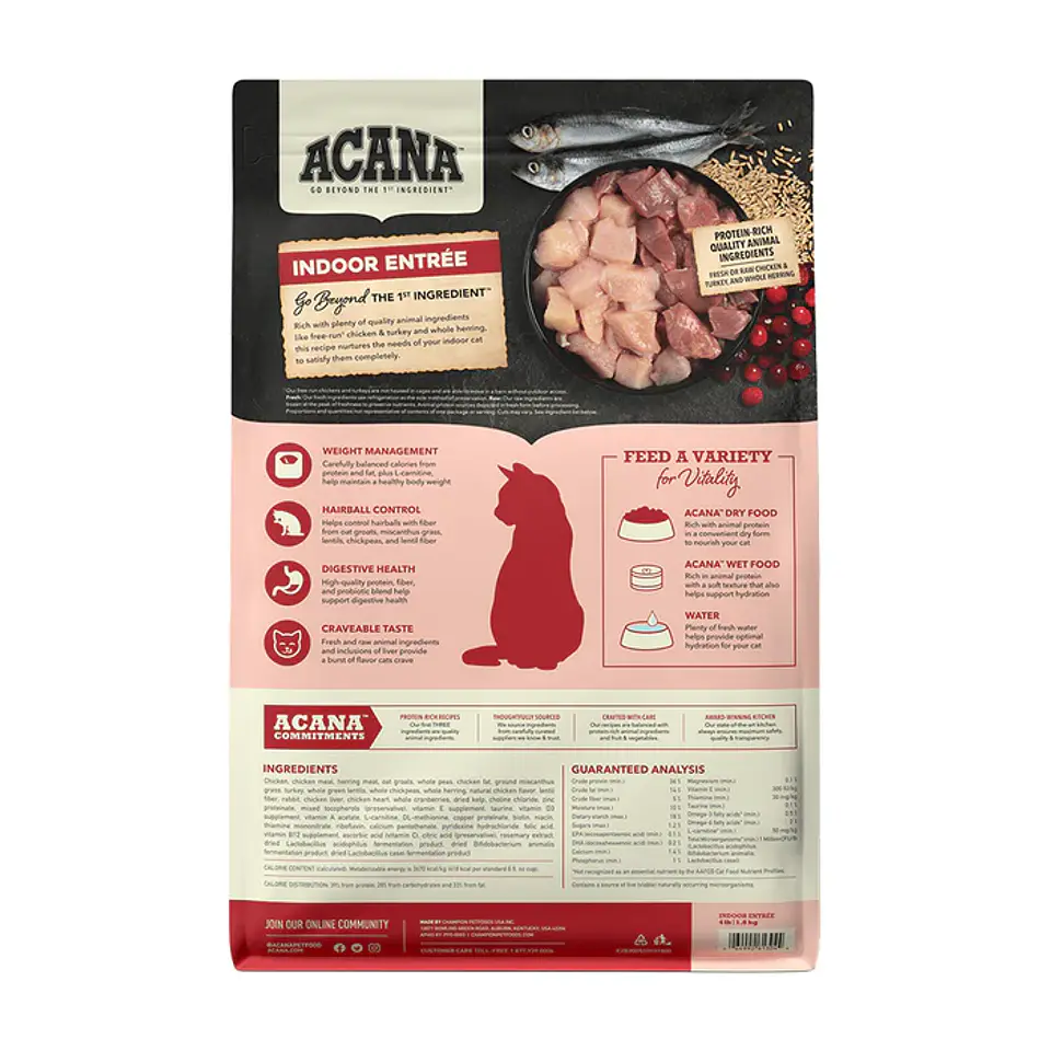 ACANA INDOOR ENTRÉE 1.8 KG 2