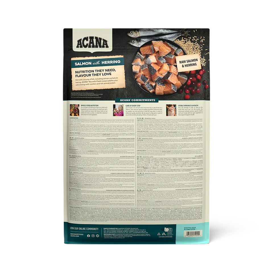 ACANA BOUNTIFUL CATCH ADULT CAT 1.8 KG 2