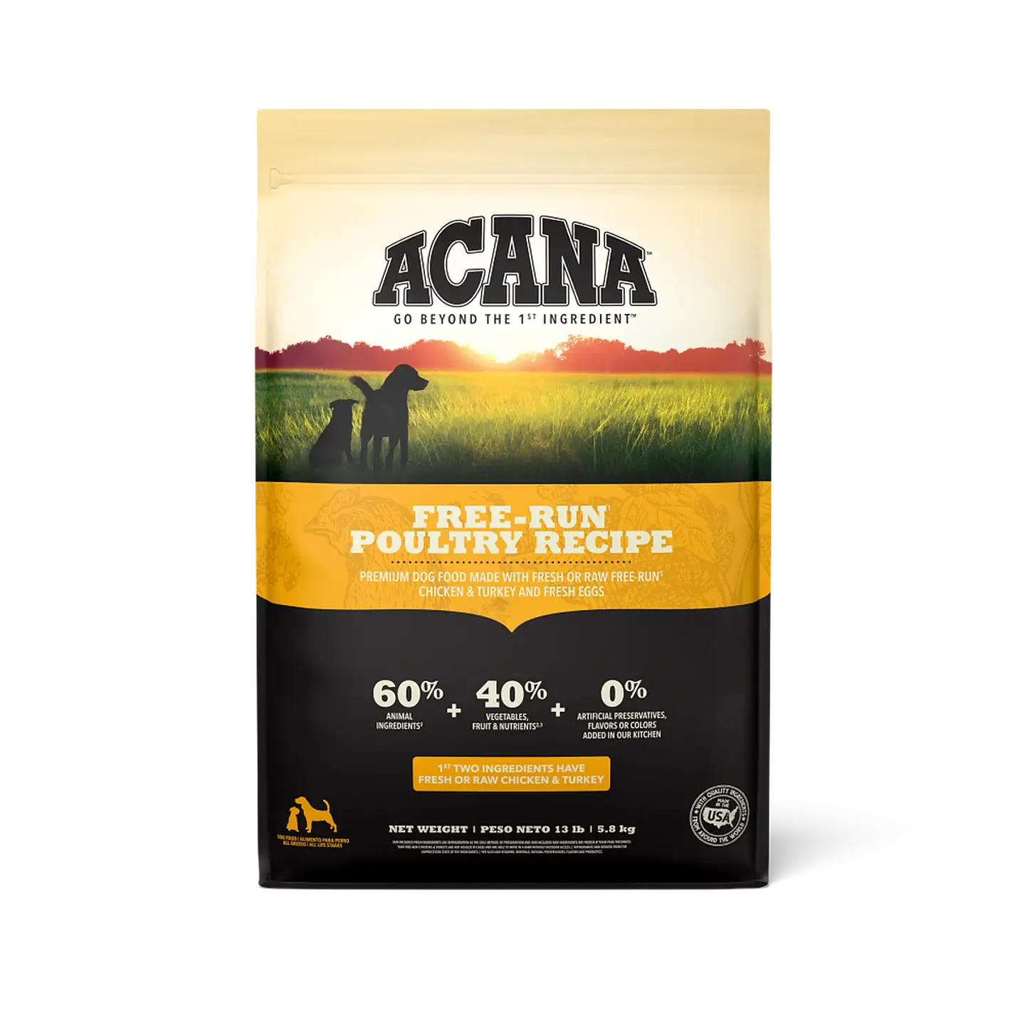 ACANA FREE-RUN POULTRY RECIPE 5.8 KG 1