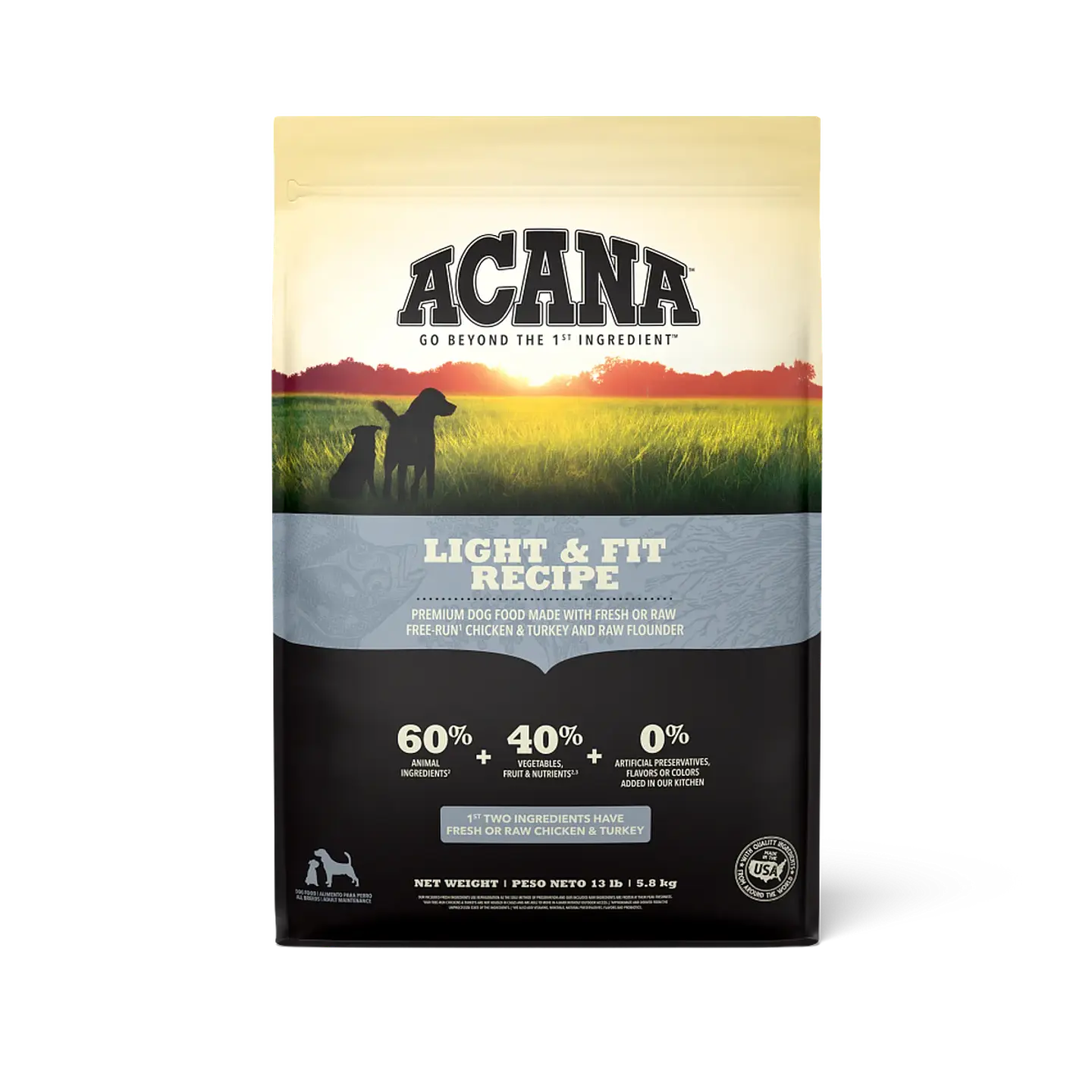 ACANA LIGHT & FIT RECIPE 5.8 KG 1