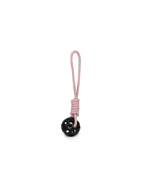 HEY JUGUETE PERRO CUERDA BOLA 35,5 CM