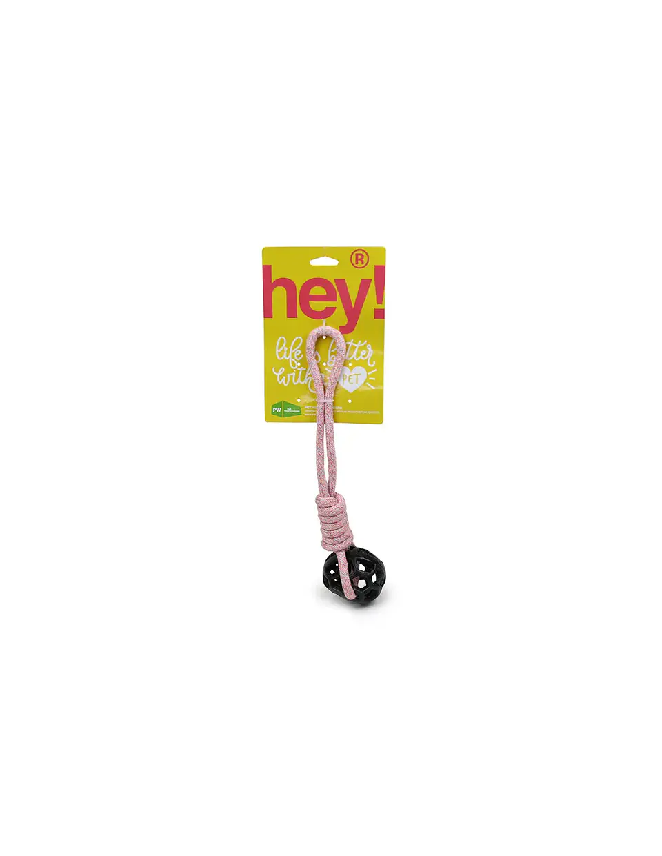 HEY JUGUETE PERRO CUERDA BOLA 35,5 CM 1