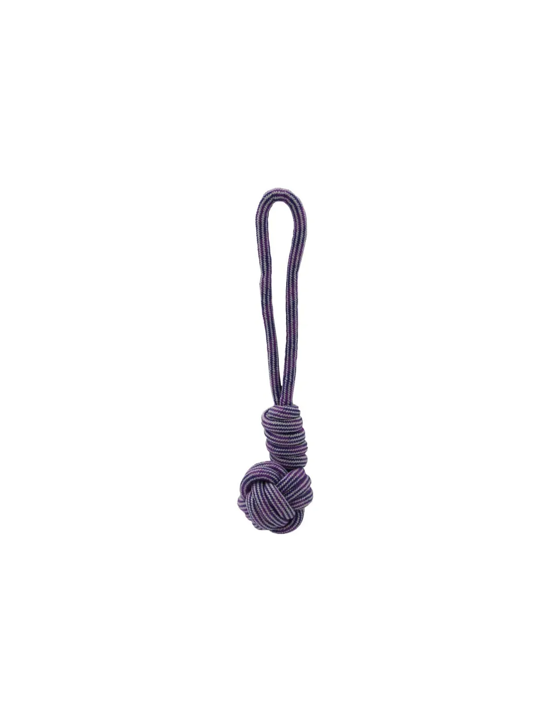HEY PERRO MAXI CUERDA MANILLA MORADO 38X8 CM