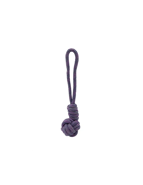 HEY PERRO MAXI CUERDA MANILLA MORADO 38X8 CM