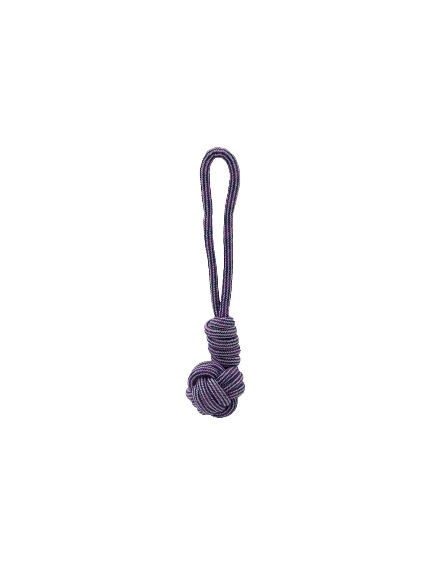 HEY PERRO MAXI CUERDA MANILLA MORADO 38X8 CM 1