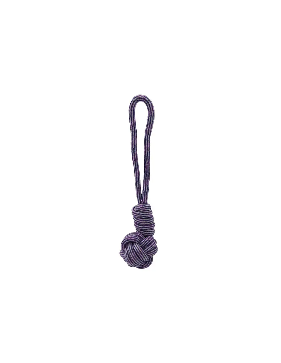 HEY PERRO MAXI CUERDA MANILLA MORADO 38X8 CM 1
