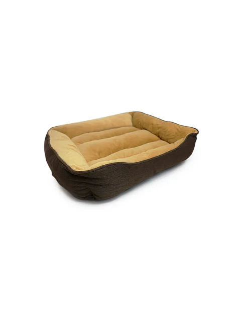 HEY! CAMA CONFORT CAFE Y BEIGE TALLA M