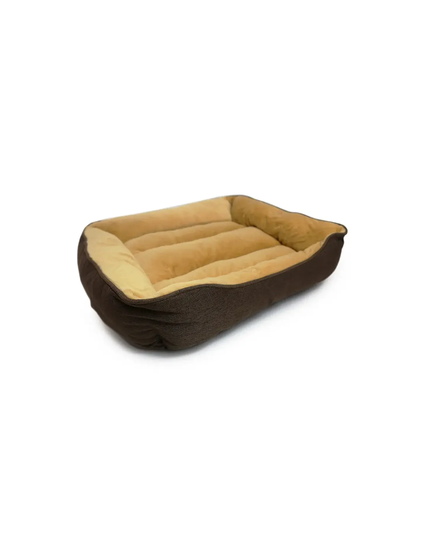 HEY! CAMA CONFORT CAFE Y BEIGE TALLA M 1