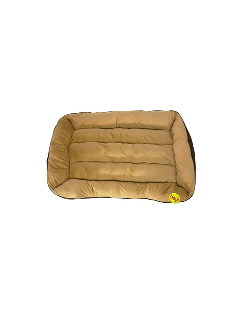 HEY! CAMA CONFORT CAFE Y BEIGE TALLA M