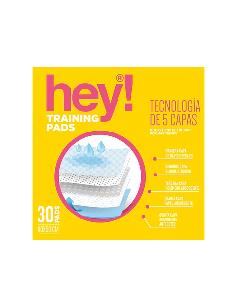 HEY! 60X58 SABANILLAS 30 UNIDADES