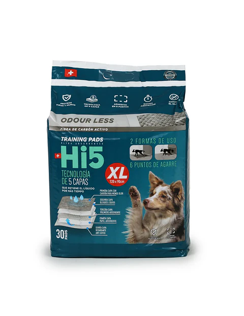 HI5 SABANILLAS 120X90 CARBON ACTIVADO 30 UN
